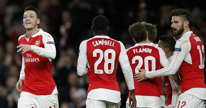 HLV Wenger ca ngợi Ozil hết lời sau trận đấu