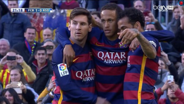 Video bàn thắng: Barcelona 4-0 Real Sociedad (Vòng 13 La Liga)