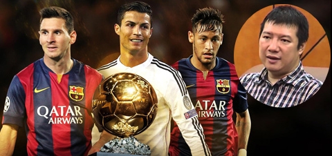 BLV Quang Huy bình chọn Quả bóng vàng FIFA 2015
