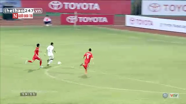 VIDEO: Messi Campuchia tỏa sáng nâng tỷ số lên 2-1 cho Boeung Ket Angkor