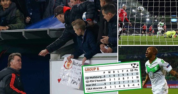 HLV Van Gaal nói gì khi MU bị loại khỏi Champions League