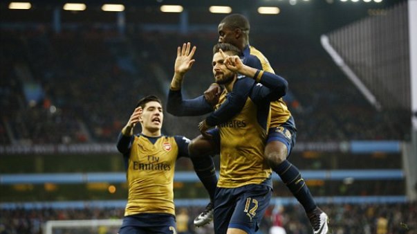 Highlights Aston Villa - Arsenal (Vòng 16 Ngoại hạng Anh)