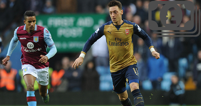Tiết lộ mức lương mới của Mesut Ozil