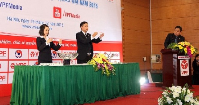 Bốc thăm, xếp lịch mùa giải 2016: HAGL đối đầu Hà Nội ngày khai mạc