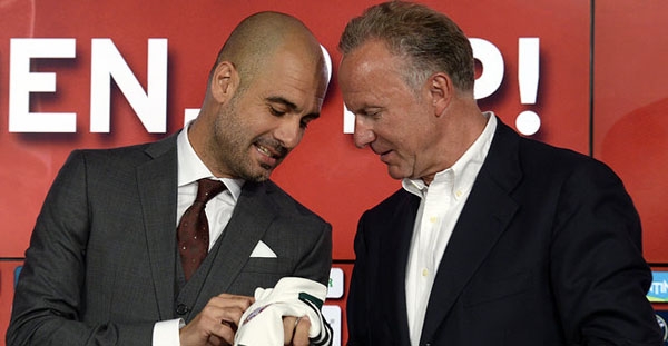 Ông chủ Bayern biết bến đỗ tiếp theo của HLV Guardiola