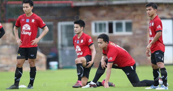 U23 Thái Lan tích cực tập luyện cho VCK U23 châu Á 2016