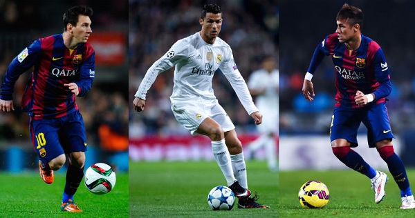 Messi dẫn đầu danh sách 100 cầu thủ xuất sắc nhất thế giới 2015