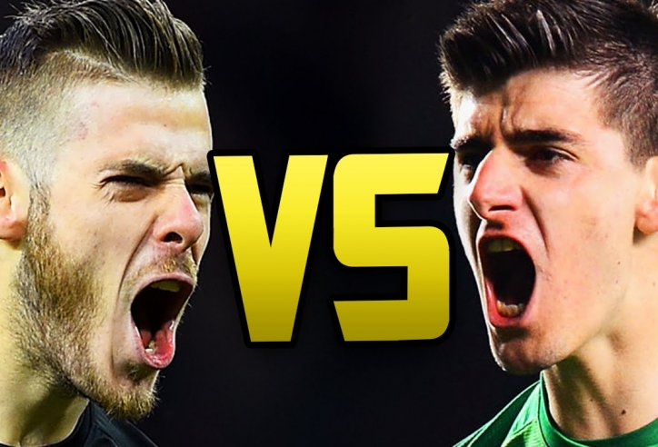 VIDEO: Màn so găng đẳng cấp giữa De Gea và Courtois vòng 19 NHA