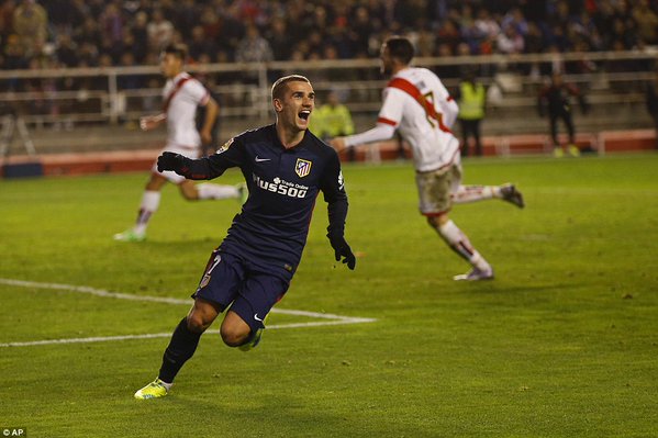 Video bàn thắng: Rayo Vallecano 0-2 Atletico Madrid (Vòng 17 La Liga)