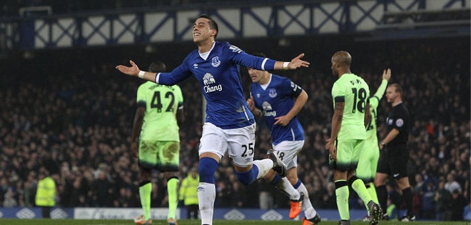 Man City gục ngã trên sân của Everton