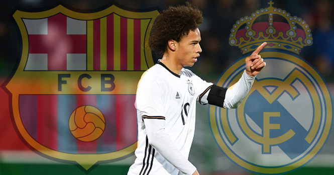 Chuyển nhượng 13/1: Real đại chiến với Barca vì Leroy Sane