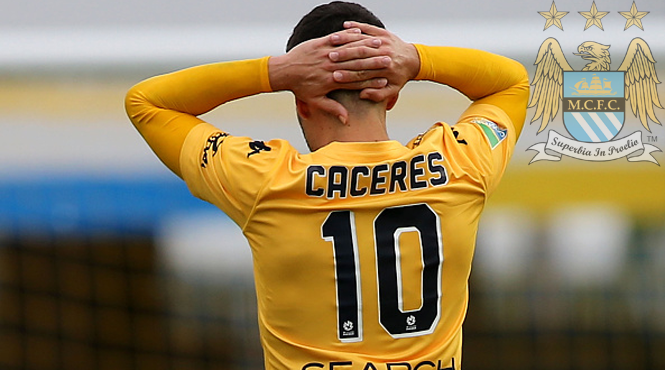 Anthony Caceres: Tân binh chất lượng của Man City