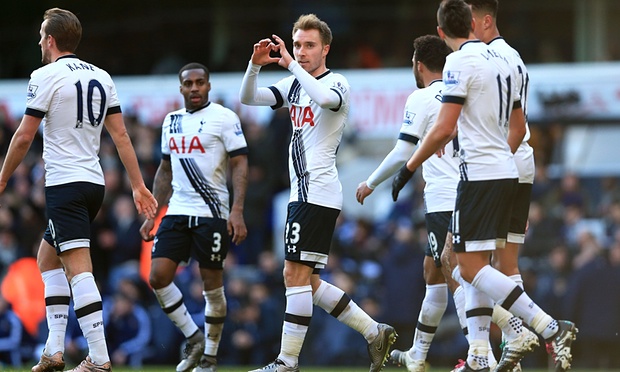 Video bàn thắng: Tottenham 4-1 Sunderland (Vòng 22 Ngoại hạng Anh)
