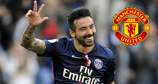 Man Utd đàm phán chiêu mộ Lavezzi