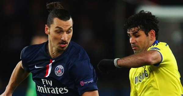 PSG chiêu mộ Diego Costa thay Ibrahimovic