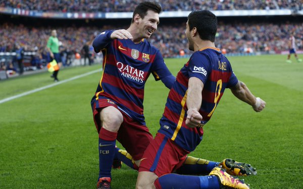Video bàn thắng: Barcelona 2-1 Atletico Madrid (Vòng 22 La Liga)