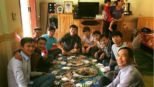 Cái Tết đặc biệt của gia đình Công Phượng