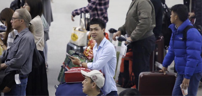 Công Phượng, Tuấn Anh lên đường sang Nhật Bản