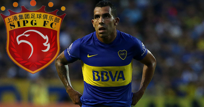 Chuyển nhượng 17/2: Tevez từ chối đề nghị không tưởng từ Trung Quốc
