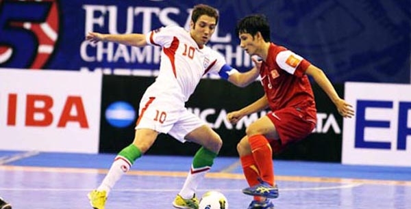 Điểm lại thành tích của ĐT futsal Việt Nam trước Iran