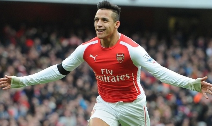 Alexis Sanchez mừng vì đã rời Barca để tới Arsenal