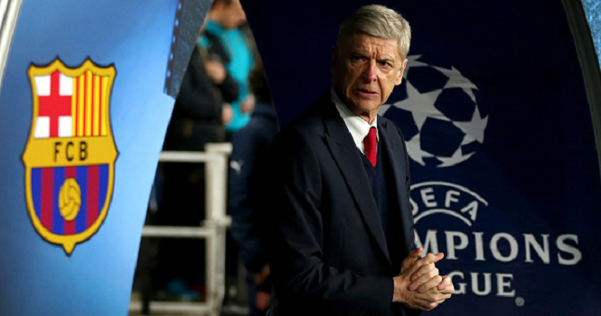 HLV Wenger nói gì sau thất bại trước Barca?
