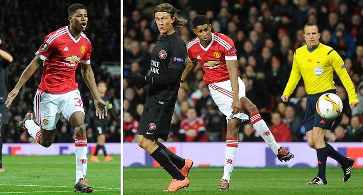 VIDEO: Marcus Rashford ra mắt hoàn hảo trong màu áo Man Utd