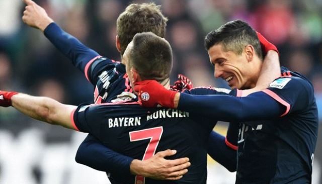 Video bàn thắng: Wolfsburg 0-2 Bayern Munich (Vòng 23 - Bundesliga)