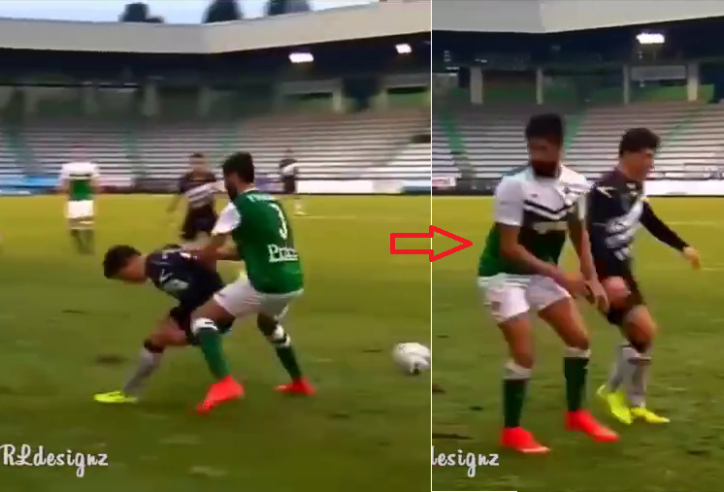 VIDEO: Pha lừa bóng siêu hài và cái kết đầy... bối rối