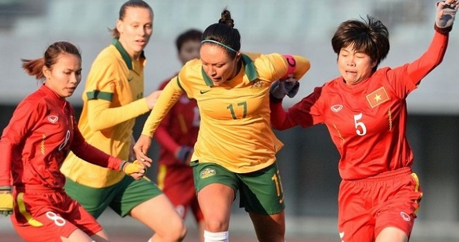 Chấm điểm Nữ Việt Nam 0-9 Nữ Australia: Chêch lệch đẳng cấp