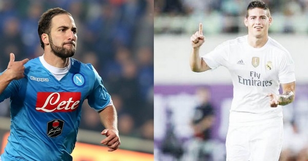 Tin tức chuyển nhượng MU 2/3: Quỷ Đỏ ngắm Higuain và James cho mùa hè