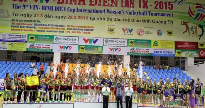 Trước thềm giải bóng chuyền nữ quốc tế VTV Cup Bình Điền 2016