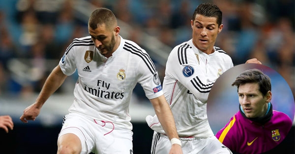 Một mình Benzema chấp cả Messi và Ronaldo