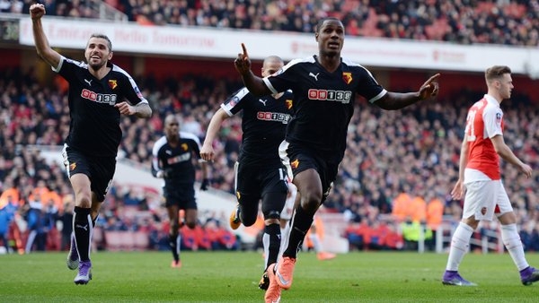 Video bàn thắng: Arsenal 1-2 Watford (Tứ kết FA Cup)