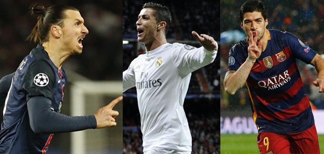 ĐHTB lượt về vòng 1/8 Champions League: Hàng công siêu khủng