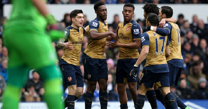 Hạ đẹp Everton, Arsenal gây sức ép lên 2 đội đầu bảng
