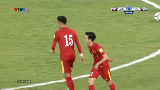 VIDEO: Văn Toàn nâng tỷ số lên 2-1 cho ĐTVN