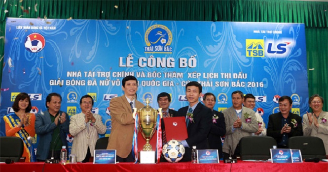 Lịch thi đấu giải bóng đá nữ QG 2016 - Cúp Thái Sơn Bắc 2016