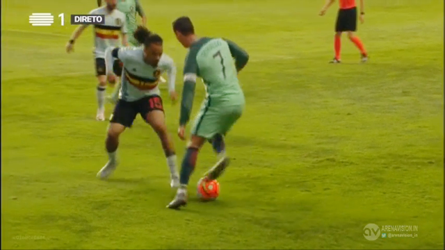 VIDEO: Đường chuyền điệu nghệ của Ronaldo trước tuyển Bỉ