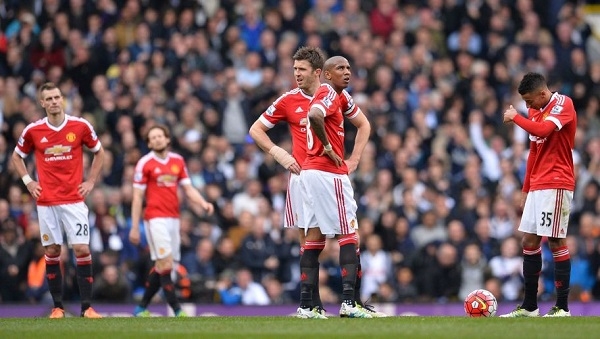 Man Utd thiệt hại nặng vì phong độ yếu kém