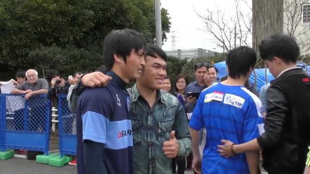 VIDEO: Tuấn Anh và Công Phượng phát biểu khi hội ngộ tại Nhật