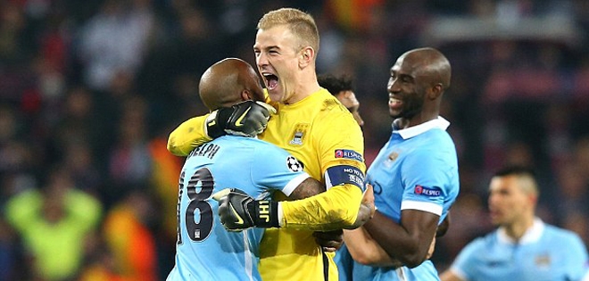 Thầy trò Man City phấn khích tột độ sau chiến thắng lịch sử