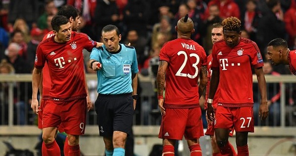 Người Bayern chỉ trích trọng tài sau thất bại trước Atletico
