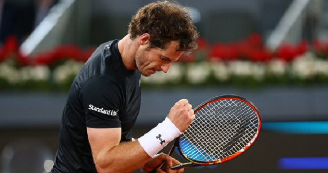 Madrid Open 2016: Murray nối gót Nadal vào vòng 1/8