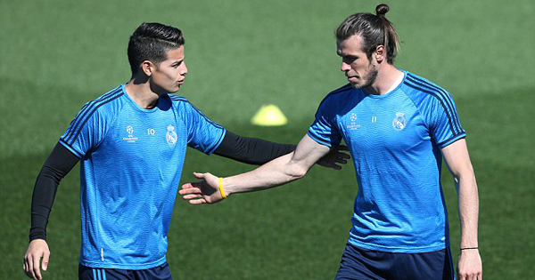 Chùm ảnh: Người Real tự tin trước trận đấu với Man City