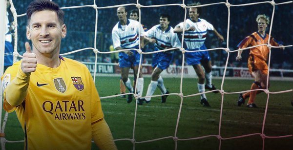 VIDEO: So tài sút phạt của Messi và huyền thoại Ronald Koeman