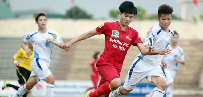 Lượt trận thứ 3 giải BĐ nữ VĐQG Cúp Thái Sơn Bắc 2016 (15/5): Chủ nhà PP Hà Nam tiếp mạch thắng
