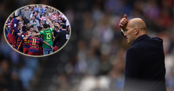 HLV Zidane nói gì sau chức vô địch của Barca?