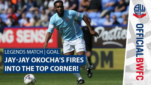 VIDEO: Huyền thoại Jay-Jay Okocha lập siêu phẩm ở tuổi 42