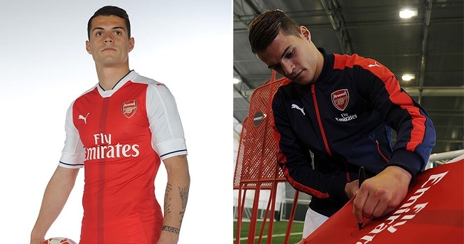 Granit Xhaka CHÍNH THỨC gia nhập Arsenal
